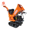 tracked crawler multifunctional chipper wood branch chipper shredder sale chiper