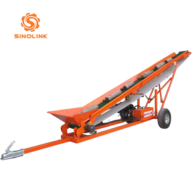 Sinolink FC300 firewood loading mini belt conveyor machine