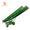 2024 new design firewood log conveyor belt with itself hydraulic system