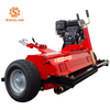 Gasoline powered Quda Flail mower in China hot sale heady-duty hammer blades ATV Flail mower for garden use ATV Flail Mower