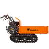 6.5hp tracked mini dumper 300kg load capacity