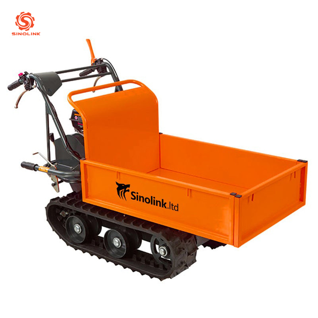 6.5hp tracked mini dumper 300kg load capacity