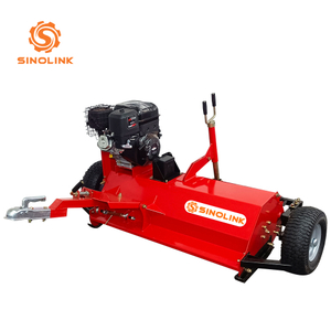 Gasoline powered Quda Flail mower in China hot sale heady-duty hammer blades ATV Flail mower for garden use ATV Flail Mower