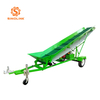 2024 new design firewood log conveyor belt with itself hydraulic system
