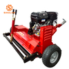 Gasoline powered Quda Flail mower in China hot sale heady-duty hammer blades ATV Flail mower for garden use ATV Flail Mower