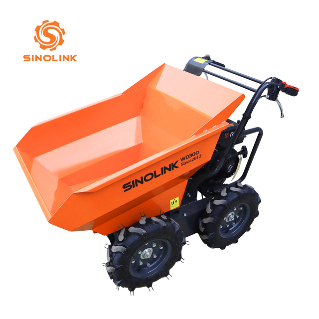6.5hp Mini Wheel Dumper with 300kg Load Capacity